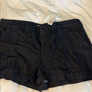 NWT Dark jean shorts
